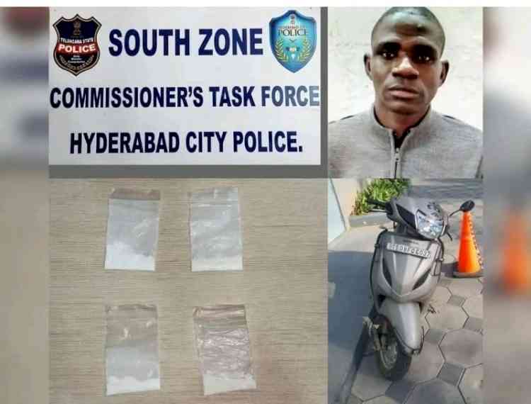 Nigerian arrested in Hyderabad for drug peddling