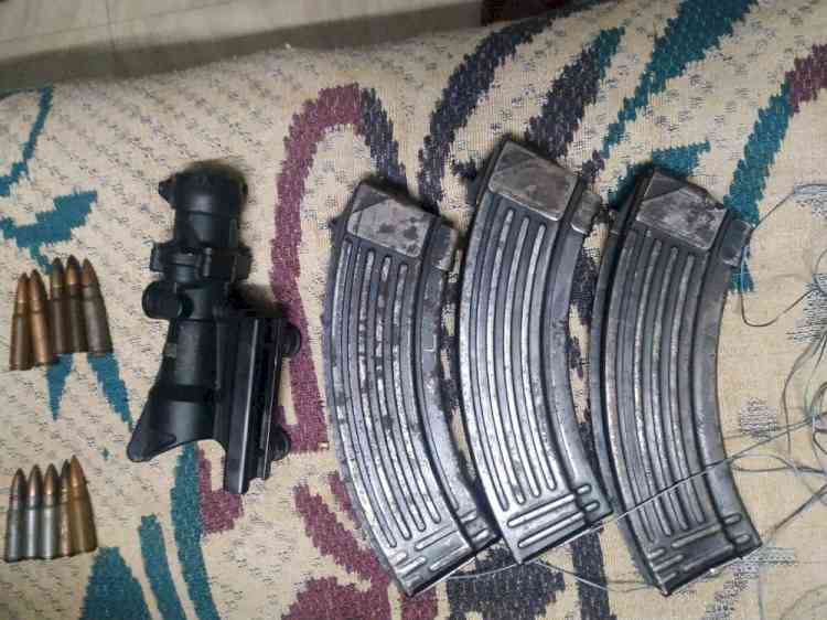Weapons dropped by Pak drone recovered in Jammu
