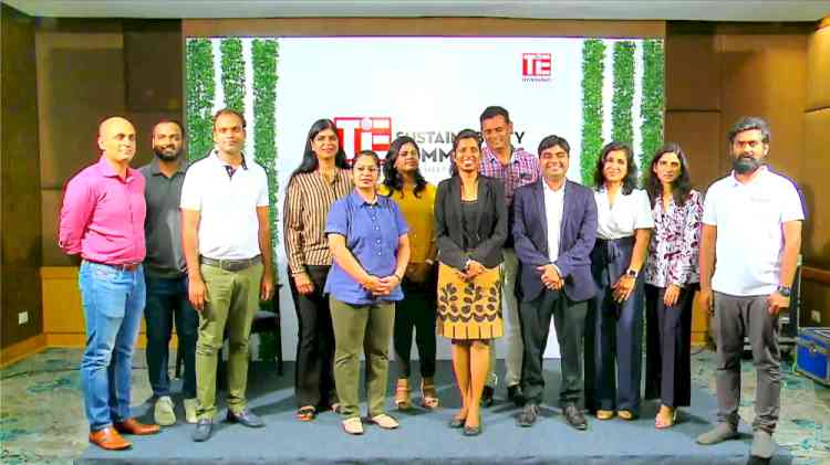 11 top Startups in Sustainability space in Telangana showcased their products, services, journey