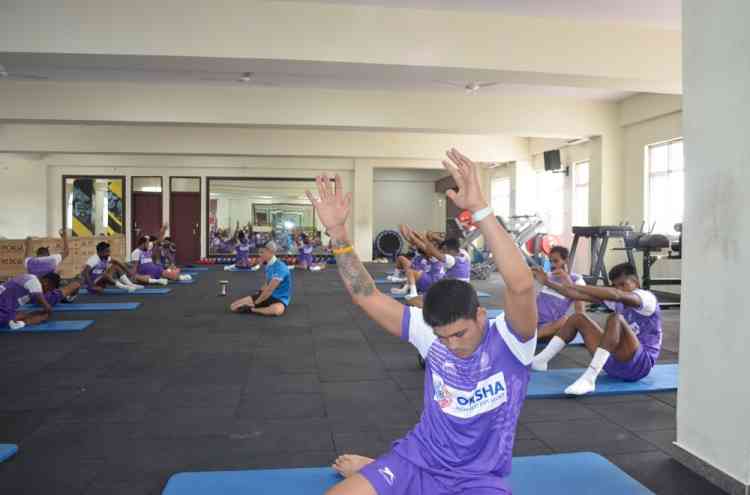 Men's hockey campers resume training at SAI Bangalore