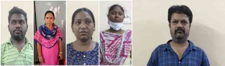 K'taka police bust fake surrogacy racket, rescue 11 children; 5 arrested