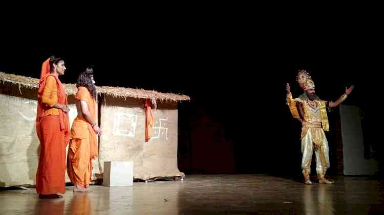 On sixth day of Natyam festival, team from Chandigarh staged drama ‘Ek Aur Dronacharya’