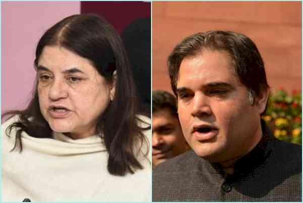 Varun, Maneka dropped from BJP's national executive, Irani back