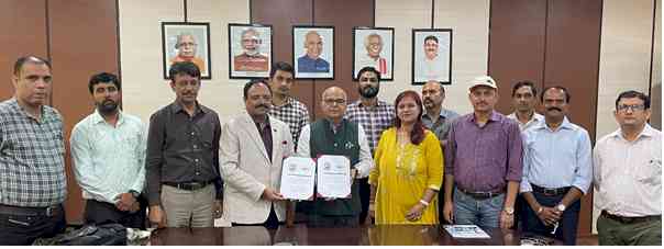 MoU between CUH, Mahendergarh and OPA