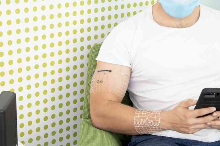 This 3D-printed wireless wearable can better track personal health