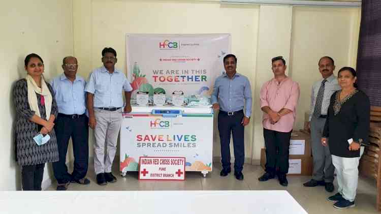 HCCB provides Indian Red Cross Society, Pune with life-saving equipment to help prepare against possible 3rd wave of COVID-19