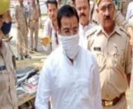 Ashish Mishra appears before police in Lakhimpur Kheri violence case