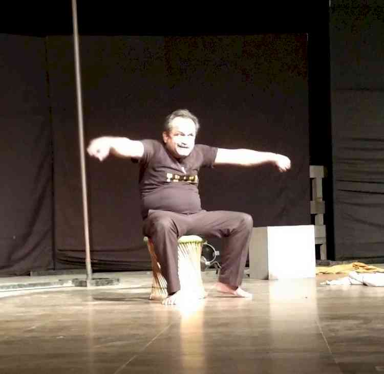 Team from Delhi presented Solo drama `The Tragedy of Pal Gomra’ on 11th evening
