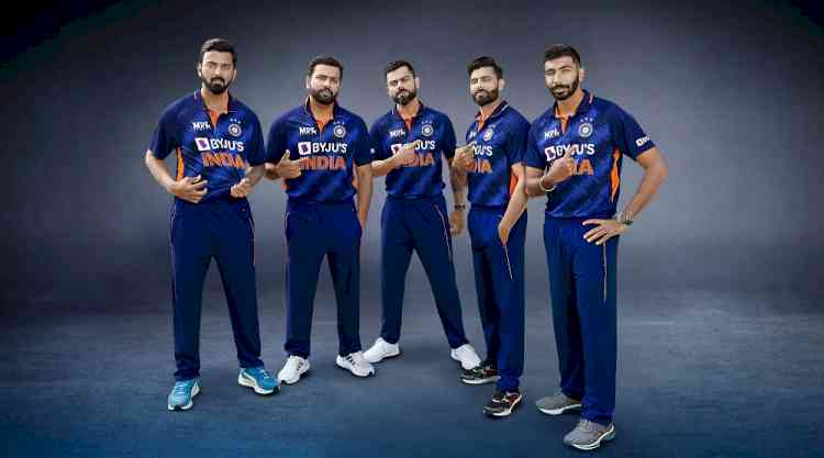 Fan-inspired Indian team jersey unveiled ahead of T20 World Cup