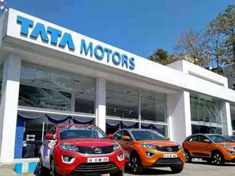 Tata Motors powers rise in Tata group stocks, indices