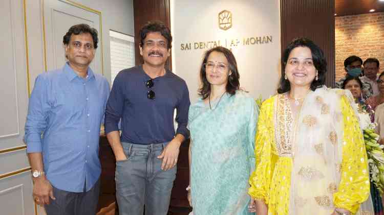 Nagarjuna and Amala Akkineni inaugurate World Class Digital Dentistry facility at Jubilee Hills in Hyderabad  