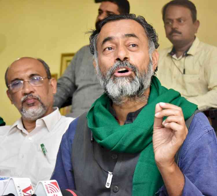 Nihangs told it is a farmers' protest, not religious movement: Yogendra Yadav