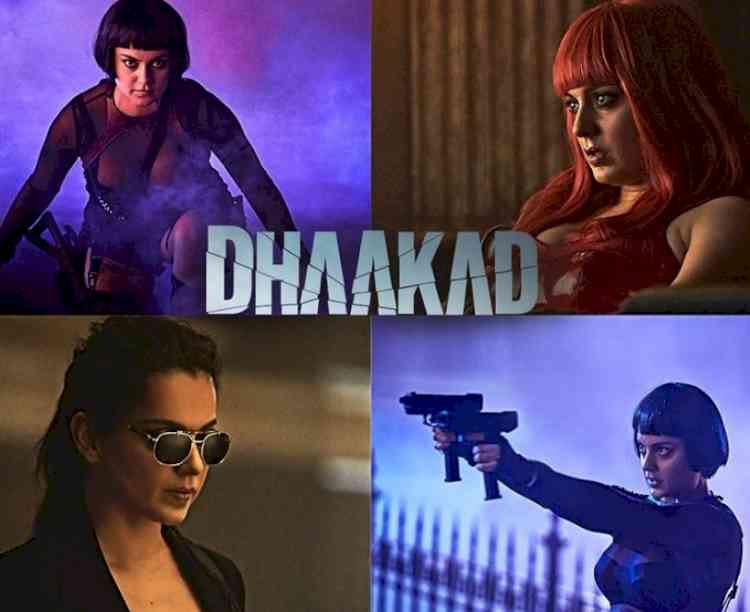 Kangana shares her four looks from spy thriller 'Dhaakad'