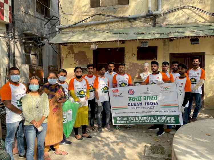 Cleanliness drive around ancestral house of Shaheed Sukhdev organised 