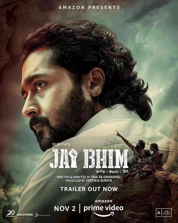 Prime Video drops engrossing trailer of courtroom drama 'Jai Bhim'