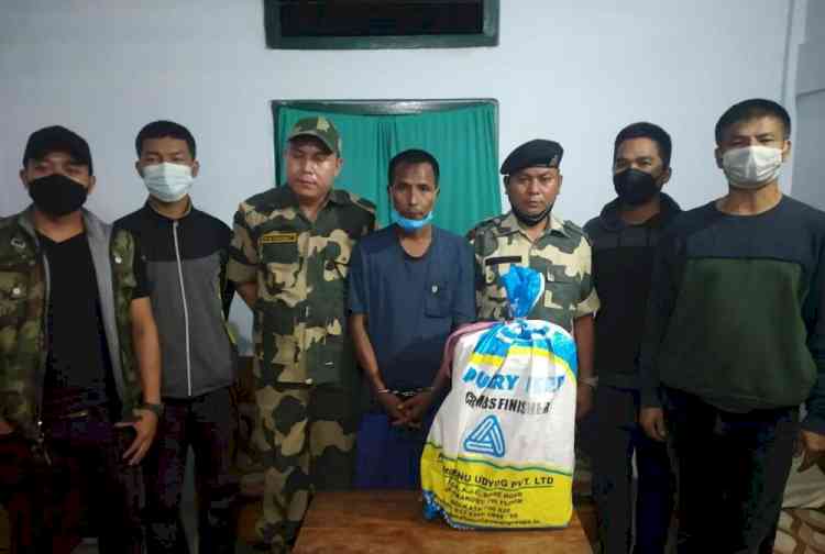 BSF seizes drugs worth Rs 6 cr, one held in Mizoram