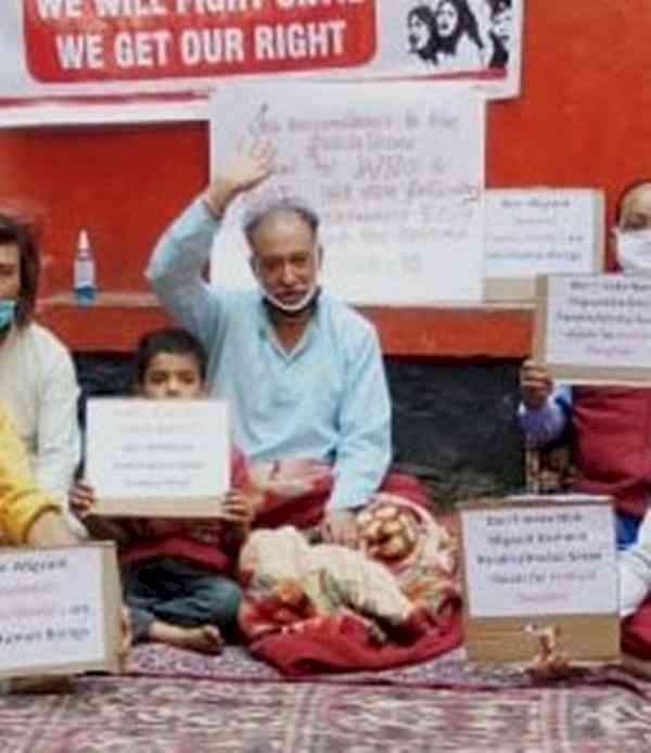 'Kashmiri Pandits asked to give undertaking if they don't take security'