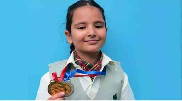 Zara Chaudhary wins gold in Punjab State Swimming Championship 2021