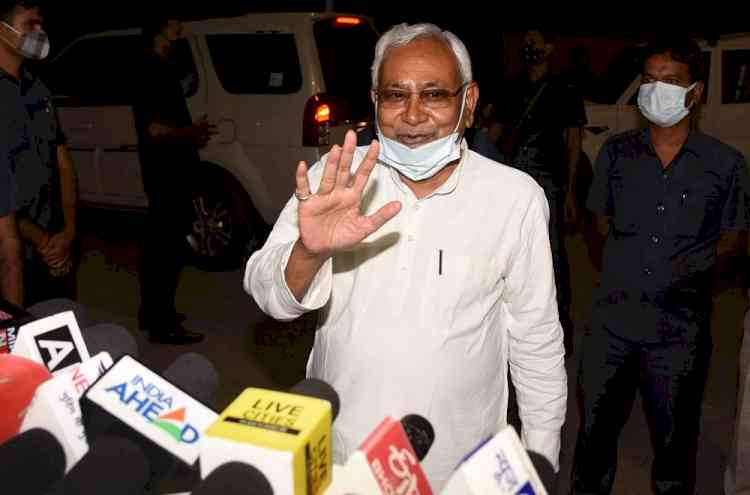 Nitish targets Lalu for 'jungle raj' from 1990 to 2005