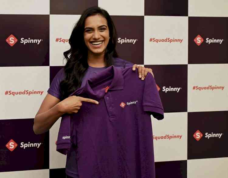 PV Sindhu associates with Spinny as one of the captains of  Squad Spinny