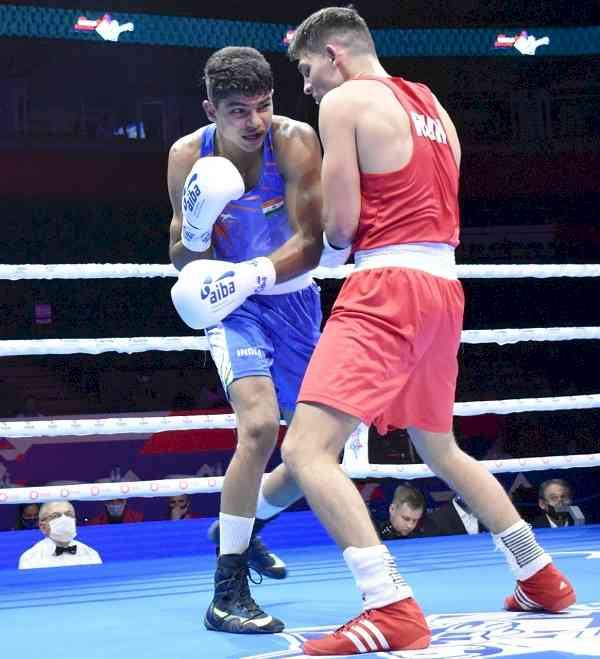 Nishant Dev makes impressive debut at Men's World Boxing