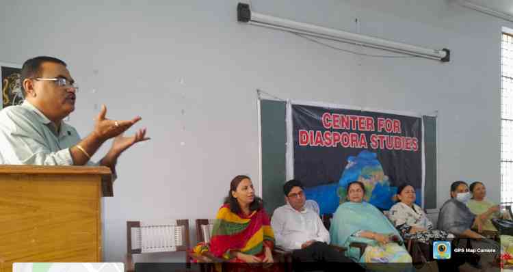 Workshop on fascination for foreign among youth of Punjab by  Centre for Diaspora Studies, Lyallpur Khalsa College