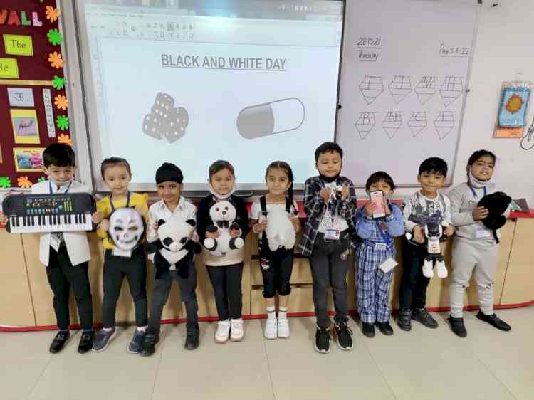 DCM Presidency School, Elementary Campus, celebrates Black and white day 