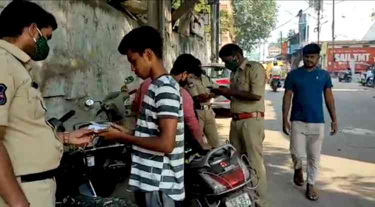 Hyderabad police checking mobile phones sparks row