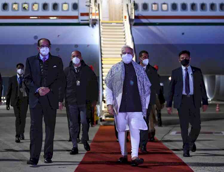 Modi arrives in Rome for G20 Summit