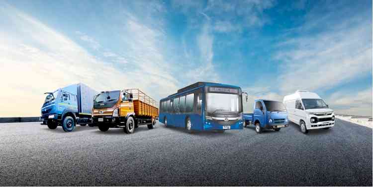Tata Motors unveils 21 new commercial vehicles across all segments 