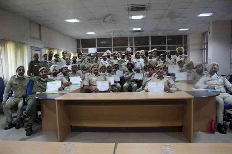 “Capacity building programme for Security Personnel” of Panjab University