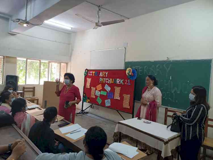 Government Home Science College organizes “Literary Patchwork”