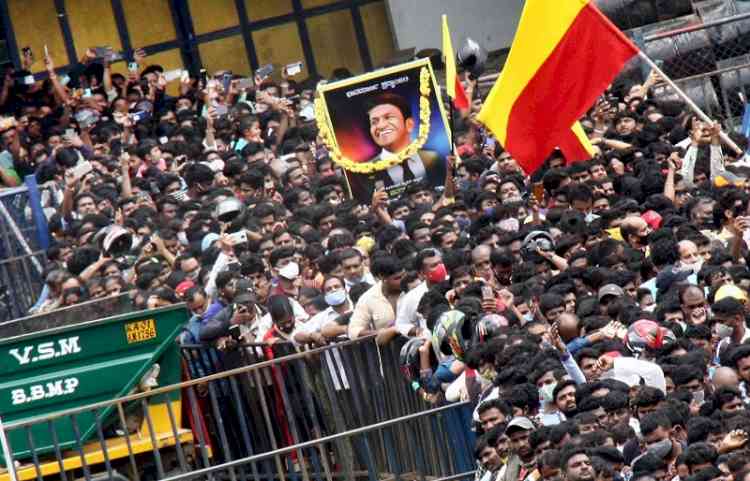 Kannada actor Puneeth's final journey to begin at 6 am on Sunday