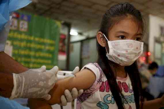 Cambodia to vaccinate 5-yr-old kids