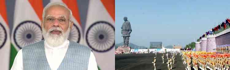 Inspired by Sardar Patel, India is becoming fully capable of meeting challenges: PM