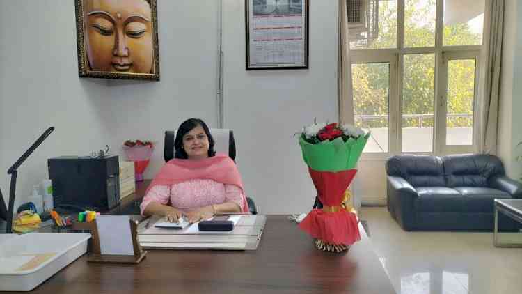 Prof. Anju Suri takes charge of DCDC