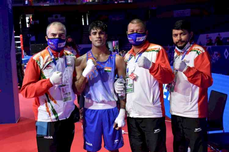 Men's World Boxing Championships: Akash secures first medal for India