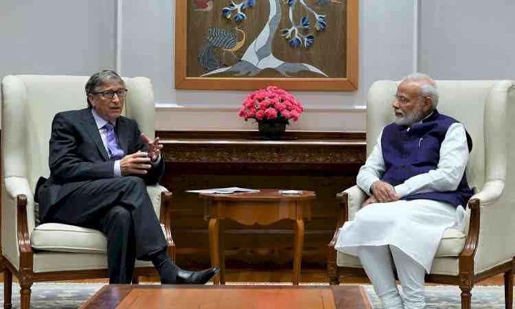 PM Modi, Bill Gates discuss ways to step up clean energy innovation