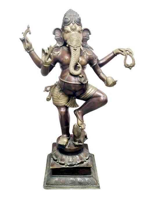 Chennai customs seize 400-yr-old Nrityaganapathi idol