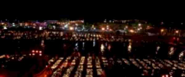 Over 9L diyas lit along Saryu in Ayodhya, a world record