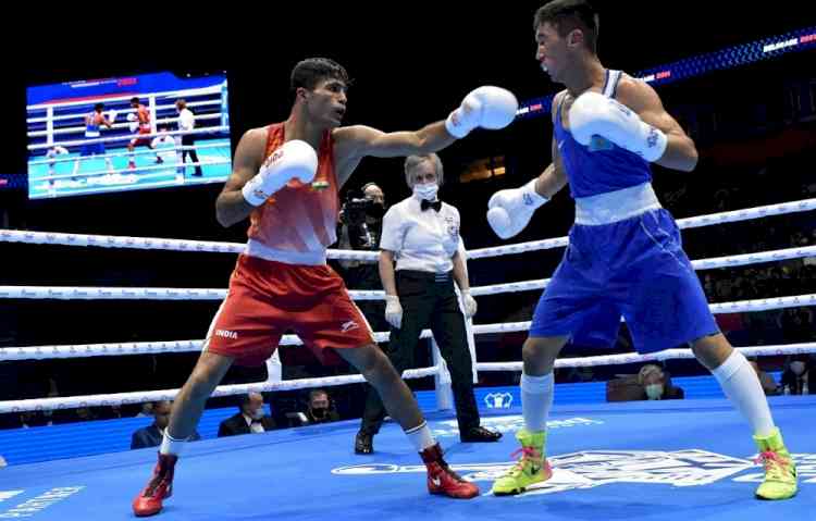 Akash signs off with bronze medal at 2021 Men's World Boxing