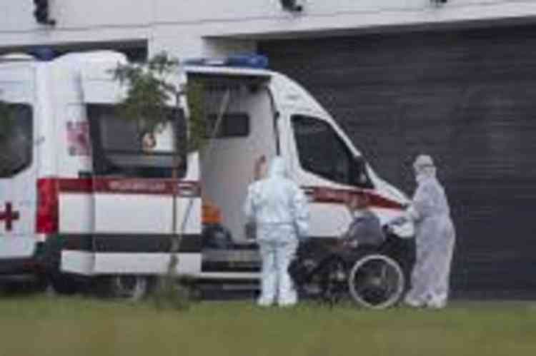 Russia adds 40,735 Covid cases, 1,192 deaths in a day