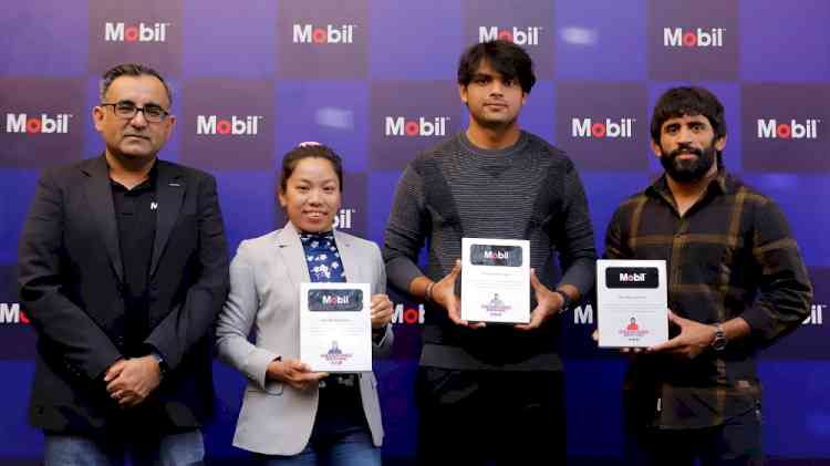 ExxonMobil Lubricants India renews endorsement deals with Neeraj Chopra, Mirabai Chanu and Bajrang Punia