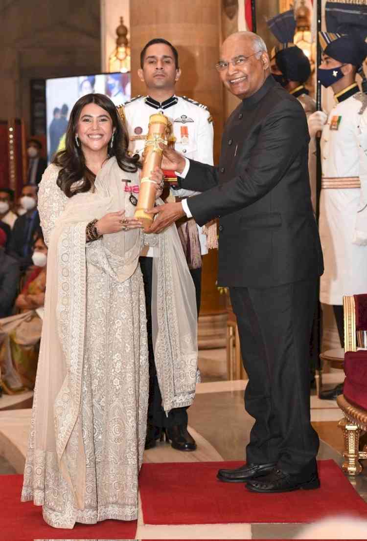 For Ekta Kapoor, Padma Shri honour is the answer to sceptics
