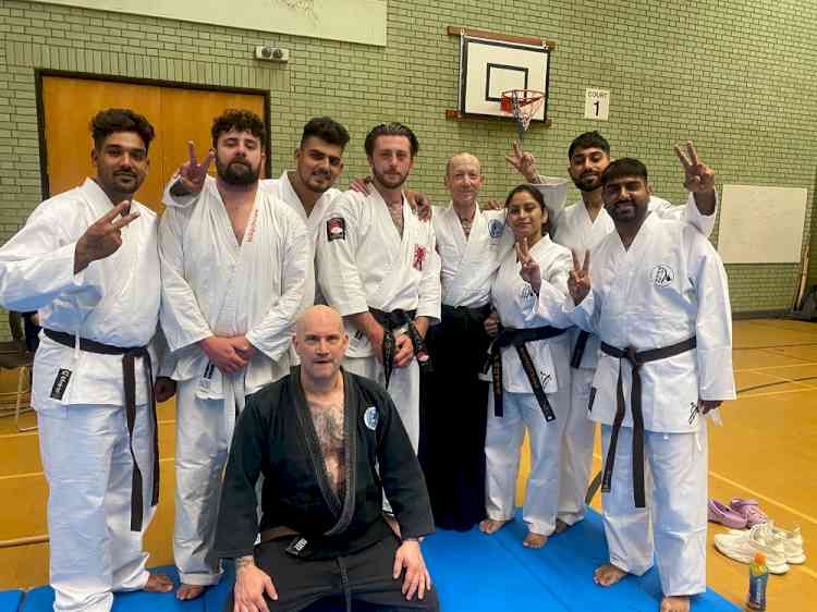 Budo Kai Do Mixed Martial Arts of India players getting trained in London 