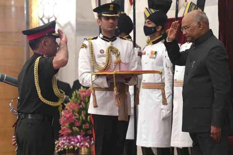 Nepali Army chief coferred with honorary general rank of Indian Army