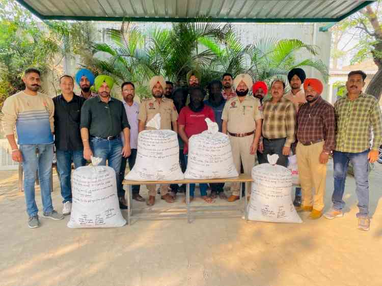 Commissionerate Police bust interstate drug peddling racket with recovery of one quintal of poppy husk 