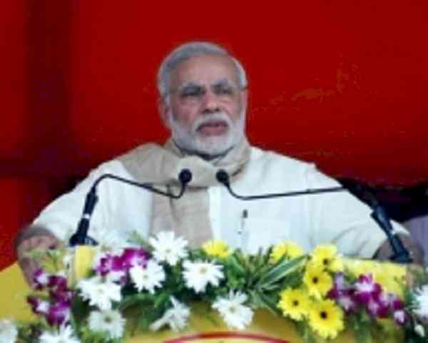 Modi interacts with PMO officials on 'Diwali Milan'