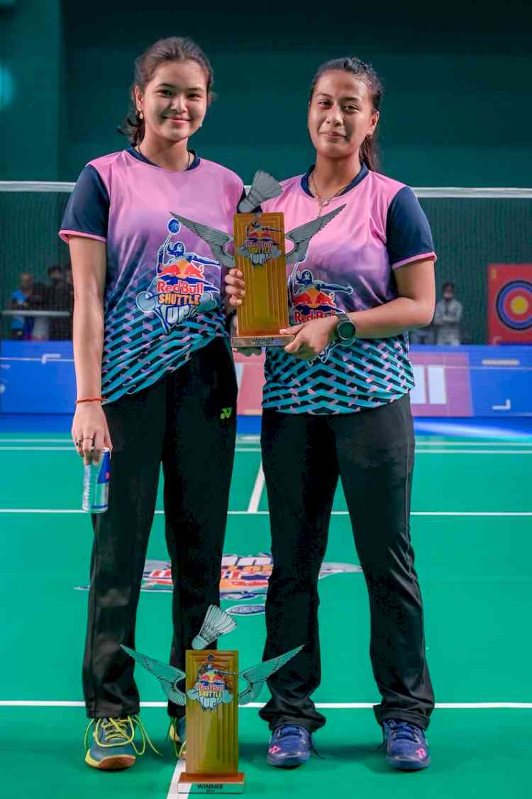 The pair of Debahuti Lahon and Maini Boruah from Guwahati triumphed at the Red Bull Shuttle Up National Finals
