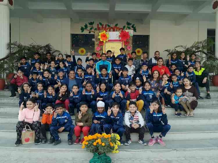 Sanskriti KMV School marked Children's Day with much concern towards children’s wellbeing